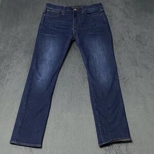 J Crew Destination 484 Slim Fit Traver Jeans Mens 31x32 Denim Dark Rinse Stretch